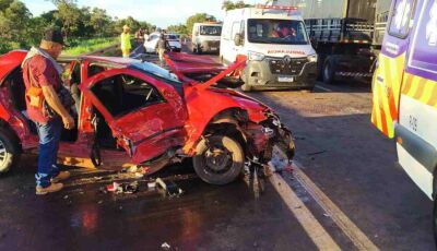 Vítima de acidente na BR-163 em Nova Alvorada do Sul tinha 50 anos