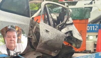 Trabalhador morre ao ter carro esmagado por carreta na BR-158