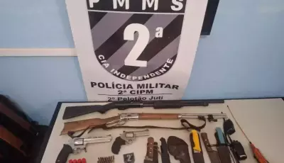 Caçadores são presos após um deles ser ferido por tiro acidental