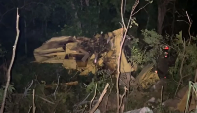 TRAGÉDIA: Motorista e passageiro mortos em acidente estavam a caminho de fazenda