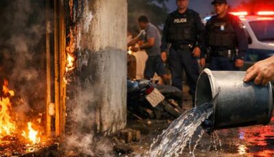 Jovem incendeia a própria casa após briga por motocicleta com a mãe
