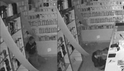 Bandido invade loja pelo telhado e furta 10 celulares