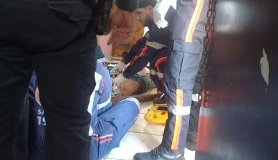 Jovem leva tiro na cabeça e é socorrido em estado gravíssimo