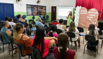 Vicentina faz ações no Janeiro Branco para reforçar importância da saúde mental