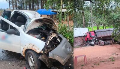 Acidente grave deixa 02 mortos e 03 feridos em rodovia