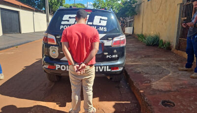 Homem é preso pelo SIG após tentar matar jovem com facada