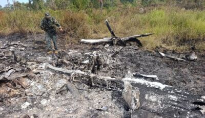 Aeronave que explodiu ao cair em pista clandestina pode estar a serviço do narcotráfico, diz Senad