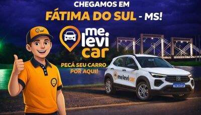 Fátima do Sul e região agora tem Me Levi Car a partir de R$ 10,99, VEJA como baixar o APP