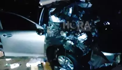 Motorista morre preso às ferragens em batida frontal com carreta na MS-040