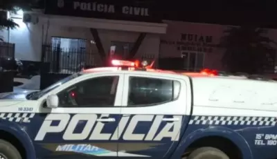 Mulher é socorrida ao hospital após ser esfaqueada na cabeça