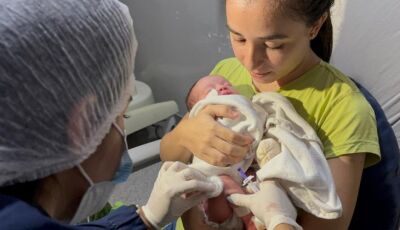 MS inicia aplicação de imunizante contra bronquiolite em bebês prematuros e crianças com comorbidade
