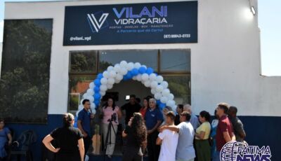 Confira as FOTOS da Inauguração da Vilani Vidraçaria em Glória de Dourados