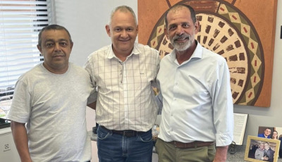 Vereadores de Vicentina se reúnem com secretário adjunto da Casa Civil em busca de melhorias