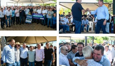 Encontro entre governadores marca entrega de anteprojeto de ponte entre MS e Paraná