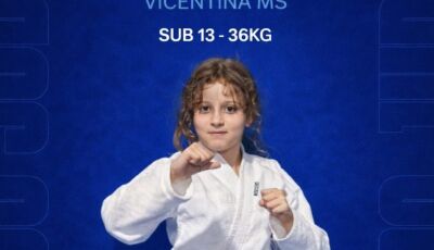 Com Maria Teresa, Vicentina vai participar do Campeonato Brasileiro de Judô