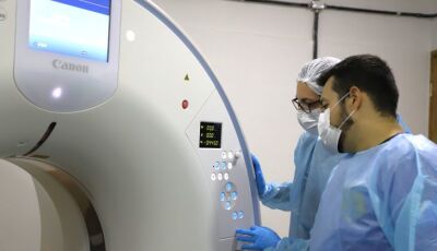 Pol. Científica de MS utiliza téc. própria de contraste para otimizar tomografias durante necrópsias