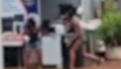 Mulher é agredida com capacetadas durante briga em cidade do MS (vídeo) 