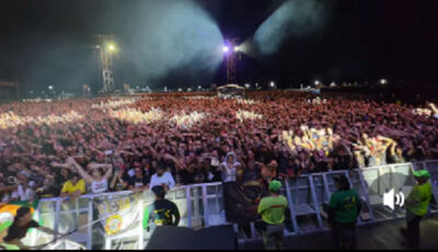 Ambulante morre após passar mal durante show do Guns N' Roses em Campo Grande