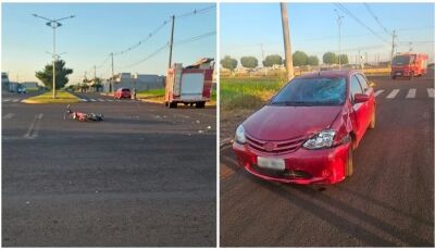 Mulher em bicicleta elétrica é atropelada e morre em cidade do MS