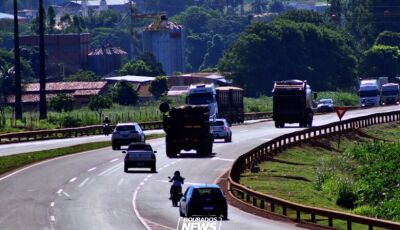 Mais de 300 mil veículos devem trafegar pela BR-163 em MS durante o feriadão