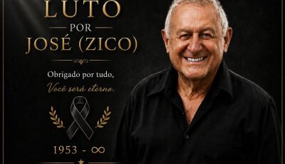 Fátima do Sul se despede do amigo José Araújo, o Zico, família Informa sobre velório e sepultamento