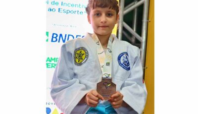 Maria Teresa, de Vicentina, conquista o bronze no Brasileiro de Judô para o MS