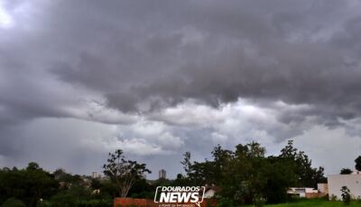Inmet emite alerta de tempestade com risco de granizo e ventos intensos para Dourados e região