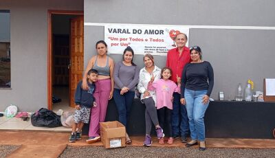 Varal do Amor atende mais de 100 pessoas no bairro São Francisco em Fátima do Sul 