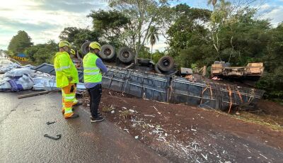 Tragédia na BR-163: colisão frontal entre Siena e carreta deixa um morto próximo ao Rio Santa Luzia