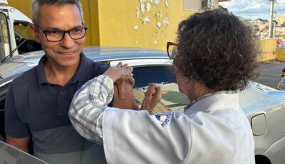 Drive-thru de vacinação da SES supera 10 mil doses aplicadas em Campo Grande