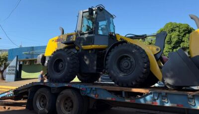 Vicentina turbina frota com a chegada de mais uma máquina pesada e um veículo utilitário