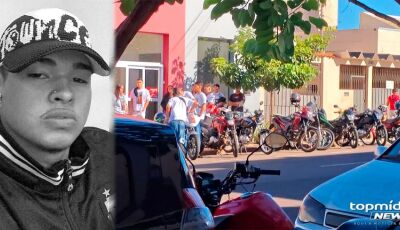 Família e amigos lotam capela durante despedida de João Vittor em Campo Grande (vídeo)