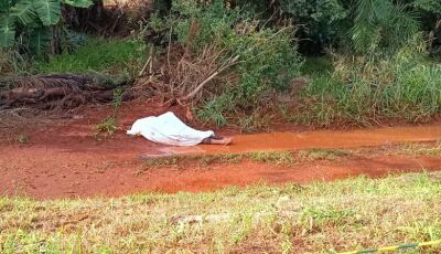 Polícia de Dourados suspeita que homem encontrado em vala morreu de frio em Dourados