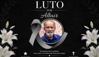 Luto e tristeza na despedida do amigo Altair do Banco do Brasil
