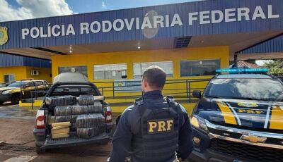 Mulher presa com carga de maconha em Dourados já tinha passagem por tráfico milionário