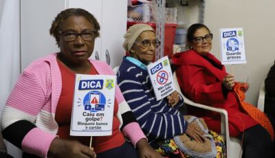 Polícia Científica de MS orienta idosos a reconhecer golpes digitais no Junho Prata