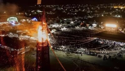 Com Festa da Fogueira, Jateí faz maior homenagem à São Pedro em MS