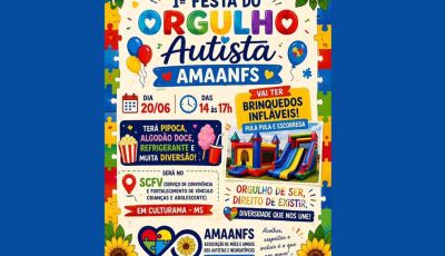 Culturama vai realizar a 1ª Festa do Orgulho Autista