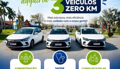 Prefeitura de Jateí anuncia aquisição de mais três veículos para frota municipal