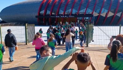 Encantamento marca visita de estudantes de Vicentina ao Bioparque Pantanal