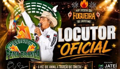 Pena Branca: Locutor celebra 18 anos de narração da Festa da Fogueira