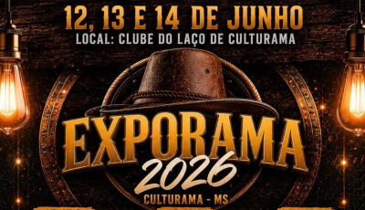 A Exporama 2026 já começou a movimentar Culturama e promete ser um dos maiores eventos da região!