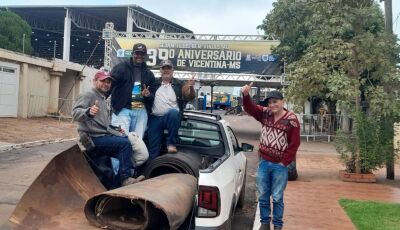 Em Vicentina, dedicação da equipe de limpeza garantiu ambiente saudável na festa de 39 anos