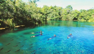 Bonito ganha reforço na proteção ambiental com obra de saneamento que protege o Rio Formoso