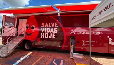 Junho Vermelho mobiliza doadores e leva Hemosul Móvel para municípios de Mato Grosso do Sul