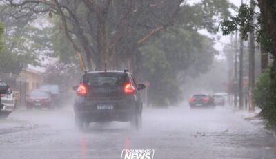 Inmet coloca Dourados em alerta de tempestade nesta sexta-feira