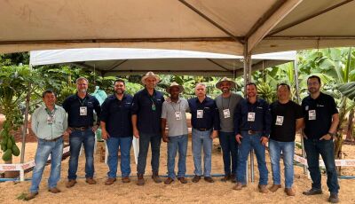 Produtores de banana de Vicentina trocam experiências com produtores rurais de todo MS na TECNOFAM