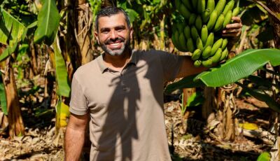 Produtor de Vicentina se tornou referência na produção de bananas e batata-doce com o apoio do Senar