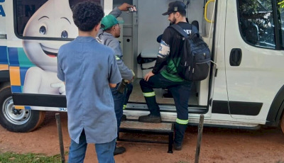 Em Vicentina, saúde volante leva vacinação onde as pessoas estão