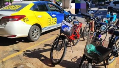 Guarda Municipal intensifica fiscalização de bicicletas elétricas e ciclomotores em Bonito